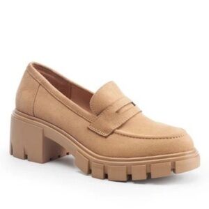 ME TOO Blaze Lug Sole Penny Loafers Size 11